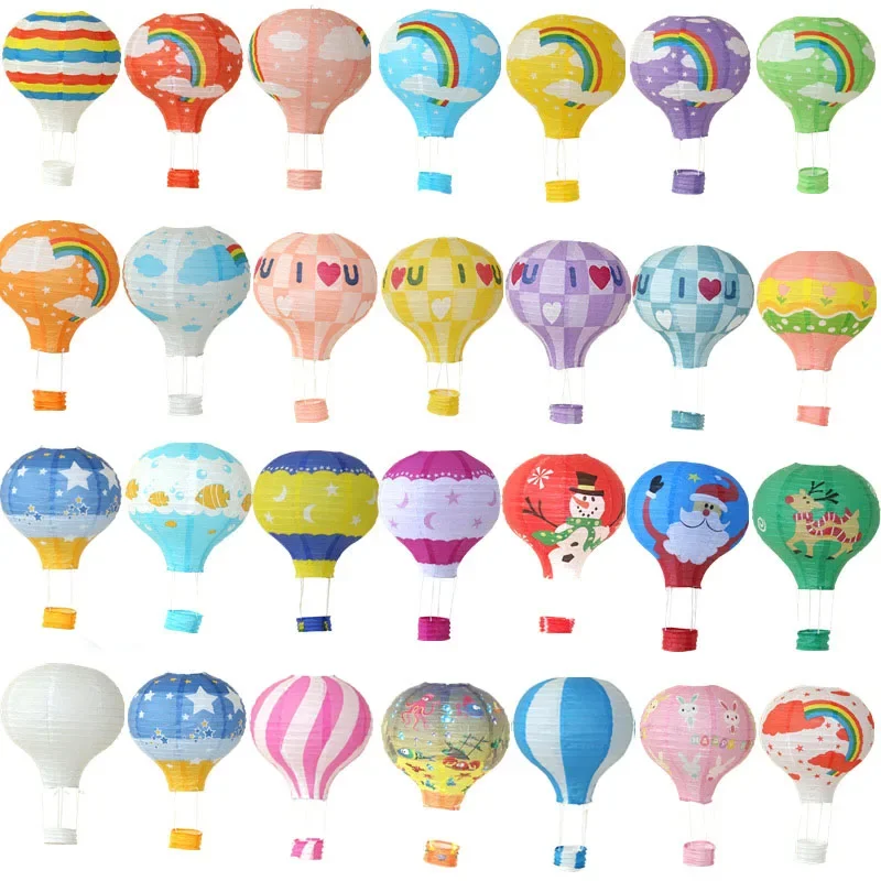 Confetti Balloon Set - 30cm 산타 클로스 엘크 눈송이 랜턴