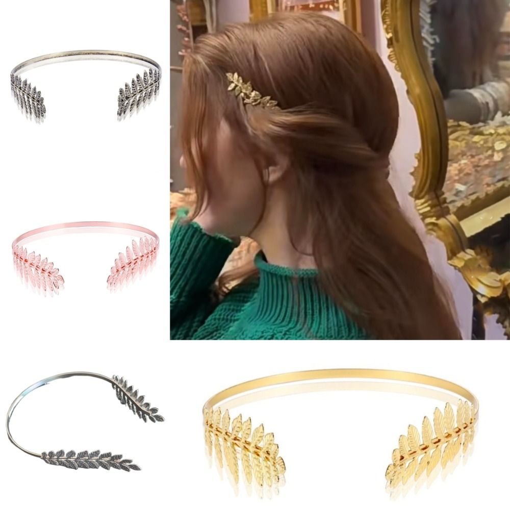Wedding Supply List - 패션 올리브 잎 뒤로 착용 된