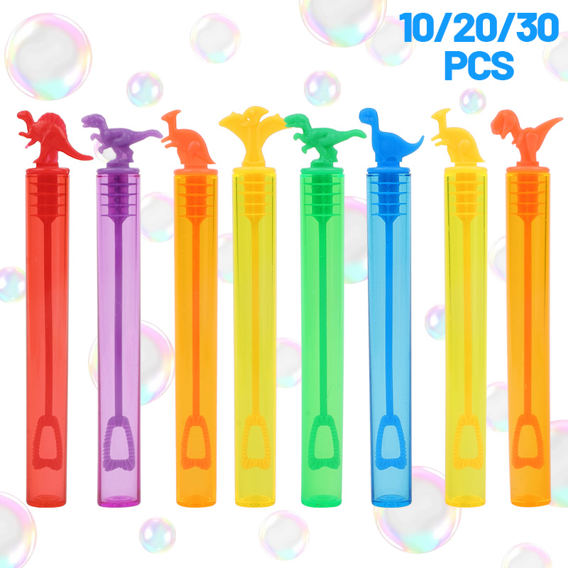 Wedding Supply List - 10/20/30Pcs 공룡 버블 튜브 어린이를위한 빈