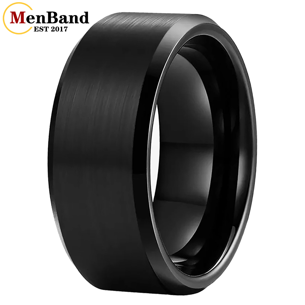 MenBand 베이직 10/12mm 남성용 웨딩 블랙  - Wedding Zone 리뷰 및 가격