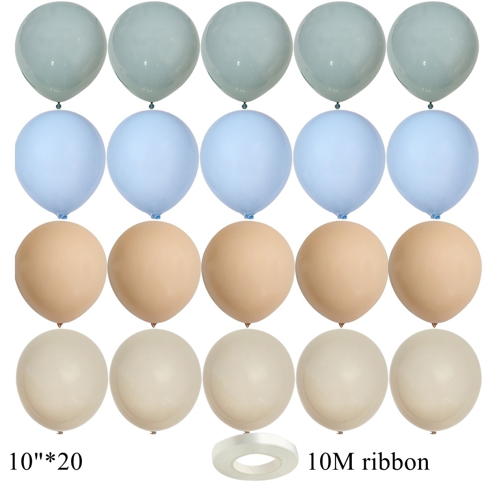 15/20PCS 10inch 레트로 풍선 세트 빈티지  - Wedding Supply Kit 리뷰 및 가격