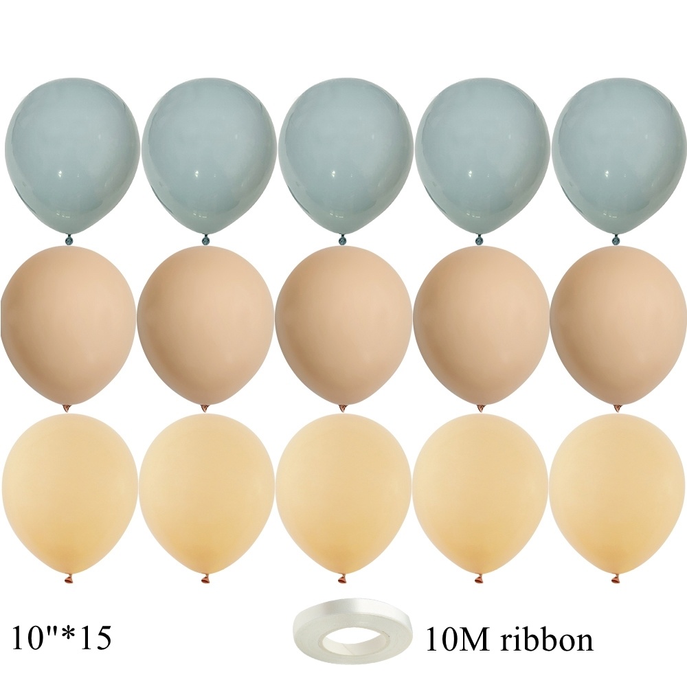 15/20PCS 10inch 레트로 풍선 세트 빈티지  - Wedding Supply Kit 리뷰 및 가격