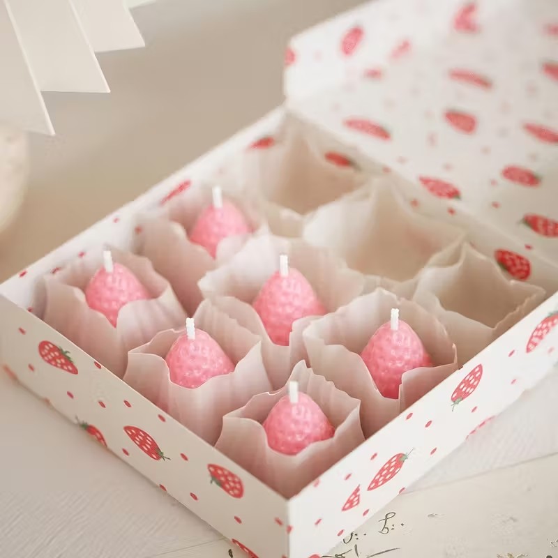 DIY 아로마테라피 비누 레진 공예용 딸기 실리콘 캔들 - Unity Candle Set 리뷰 및 가격