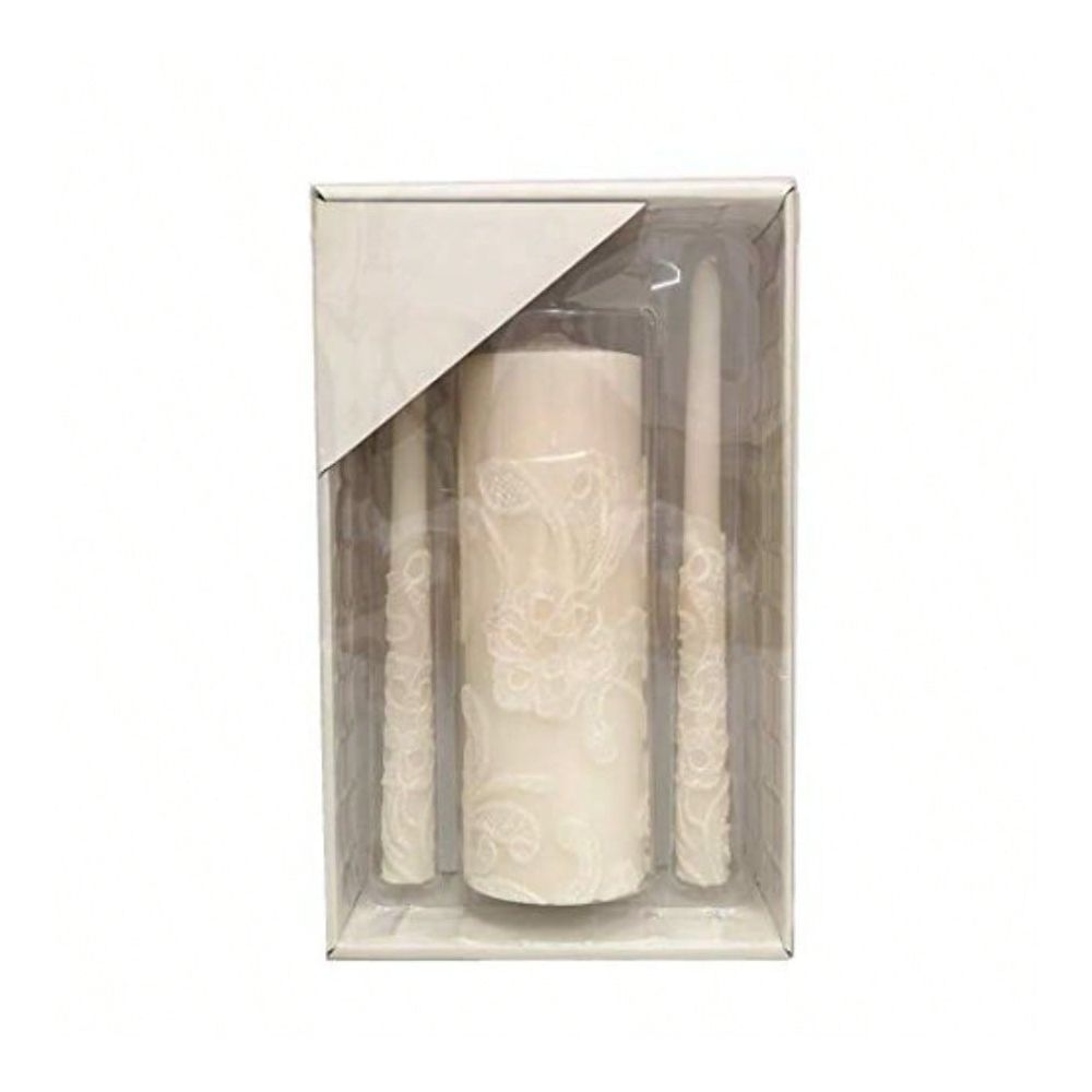 인치 높이의 크림색 웨딩 유니티 캔들 세트에는 기둥형  - Unity Candle Set 리뷰 및 가격