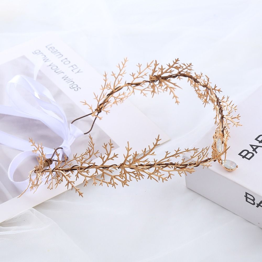 빈티지 꽃 요정 꽃잎 왕관 잎 화환 엘프 헤드피스 보헤 - Wedding Arch Flower 리뷰 및 가격