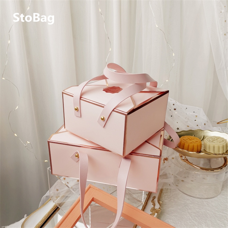 StoBag 봉투 스타일 핑크 선물 포장 상자, 생일  - Wedding Supply List 리뷰 및 가격