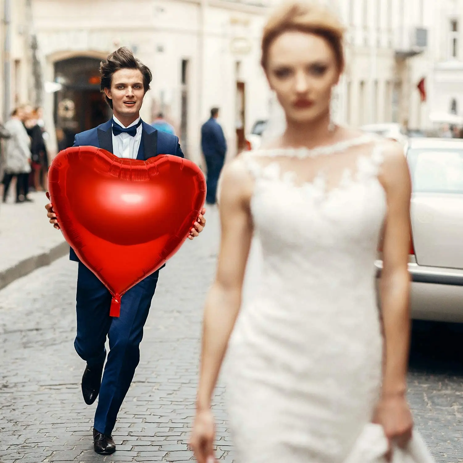 1/2개, 36인치 하트 모양 풍선, 파티용 하트 풍선 - Wedding Qq 리뷰 및 가격