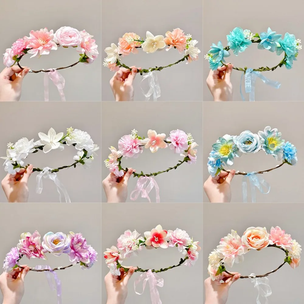 매혹적인 인공 꽃 요정 꽃 화관 신부 웨딩 헤드피스 리 - Wedding Arch Flower 리뷰 및 가격